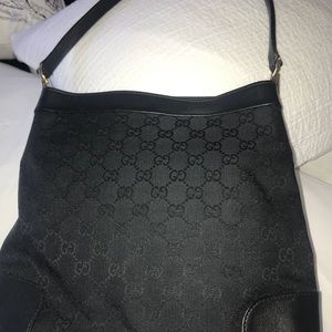 Gucci Blk Hobo Bag